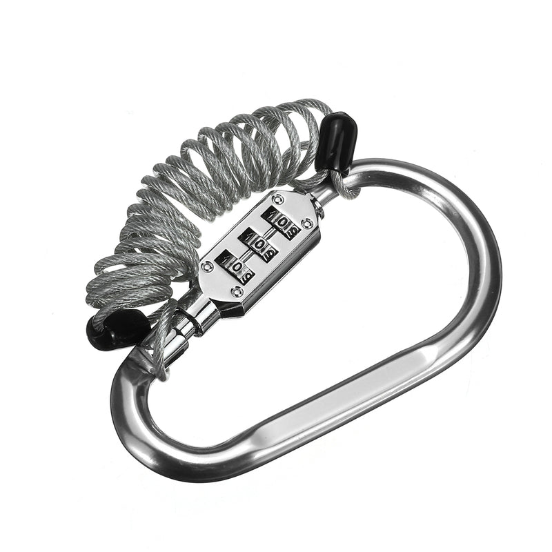 Anti Theft Helmet Security Password Lock Bike Motorcycle Resettable Code PIN Spring Combination