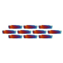 Drillpro 10pcs HRC45 Blue Nano MGMN200-G 2mm Carbide Insert for MGEHR/MGIVR Turning Tool Holder