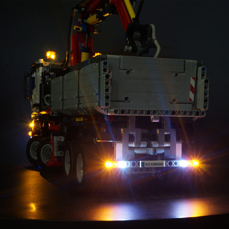 LED Light Lighting Kit ONLY For LEGO 42043 Technic For Benz Mercedes Arocs 3245 Vehicle Bricks Toys