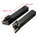 2pcs MTJN 16x100mm Lathe External Turning Tool Holder For TNMG1604 Inserts