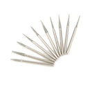 30PCS Diamond Burrs Grits Rotary Tool Drill Bit Manicure Pedicure Grinding Accessories Kit Nail Art Polish