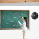 Mathematics Blackboard Clock Wall Clock Home/Office/Classroom Clock Black Powder
