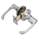 Stainless Steel Three-Bar Hand Door Lock Indoor Bedroom Door Bathroom Core 40-55mm Door Lock