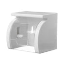 Bathroom Tissue Box Adhesive Waterproof Plastic Roll Paper Storage Holder Rack