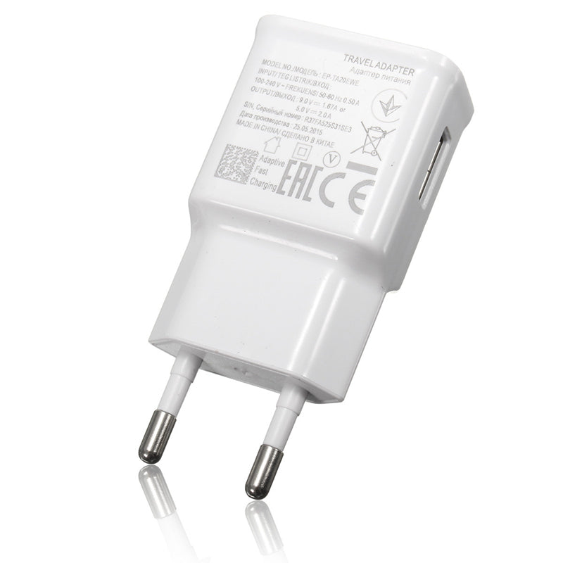 EU 9V 2A Micro USB Charger Charging Cable Adapter For Cellphone Tablet