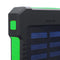 8000mah Solar Chargers Solar Power Bank 8000mah Portable Solar Battery Charger Phone Charger Power Bank with Flashlight