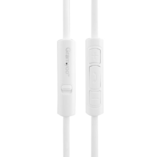 Gramyoo X18 Universal In Ear Earphone Camera Control Self Timer Headset For Iphone Samsung Smartphone