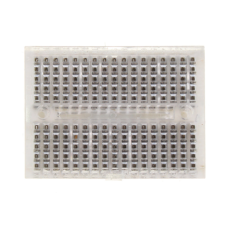 10pcs Mini Breadboard Protoboard DIY Kit Universal Transparent Solderless SYB-170 Breadboard 170Tie-points Prototype Boards 35X47MM