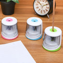 Electric Automatic Pencil Sharpener Candy Color Cute Use Battery Pencil Sharpener Kids Student Children Home Office School Gift