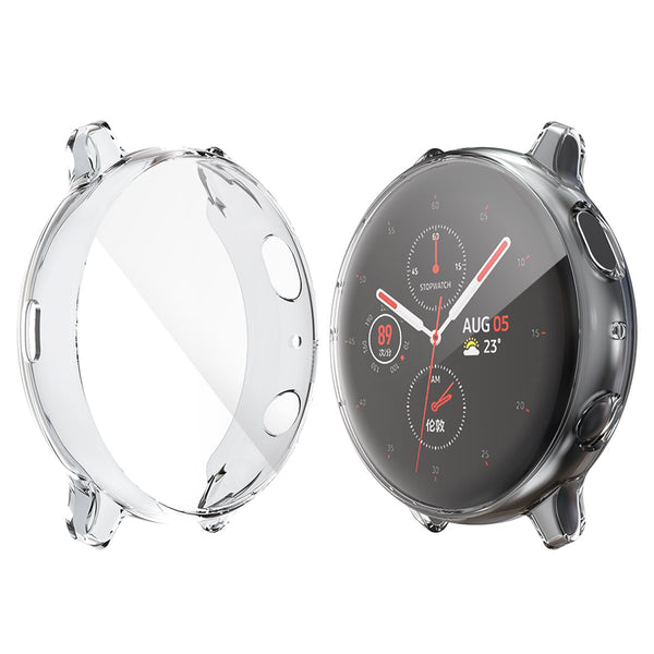 Enkay Transparent Full Cover Scratch Resistant TPU Watch Cover for Galaxy Watch Active 2 44mm