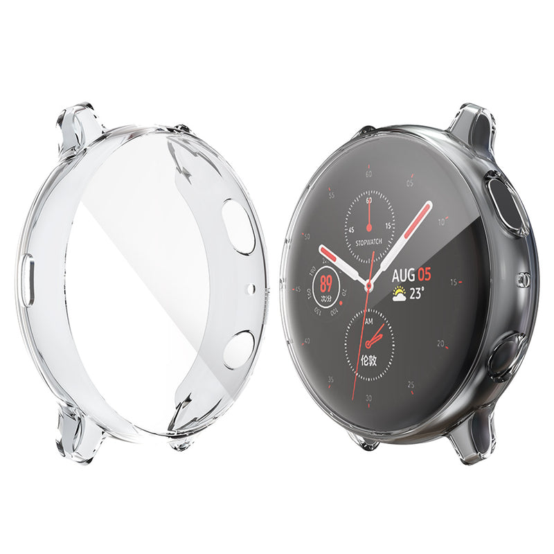 Enkay Transparent Full Cover Scratch Resistant TPU Watch Cover for Galaxy Watch Active 2 44mm