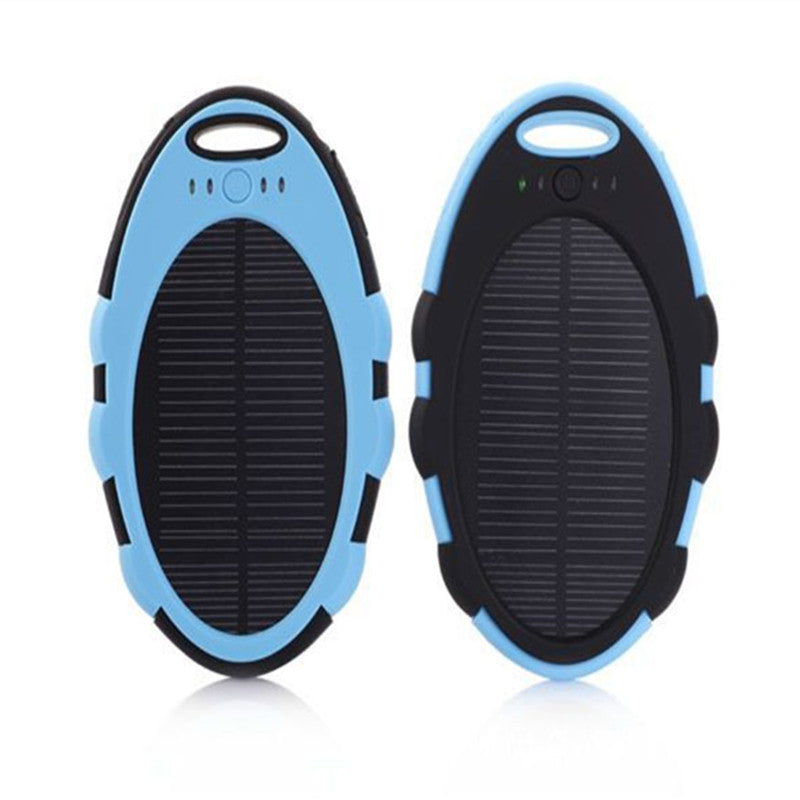 BAKEEY Dual USB Ports 4000mah Solar Power Bank Case LED Kit DIY Box Fallproof External Solar Panel Chargering Battery Charger