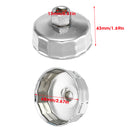 68mm 14 Flutes Oil Filter Socket Wrench Cup Cap Removal Tool for Audi Toyota VW