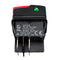 KEDU HY52 250V 12A 4Pins Electric Push Button Switch For Mechanical Device