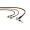 Earmax HDC213A DIY Replacement Earphone Headphone Audio Cable for ATH-CKR100is CKR90 CKS1100is