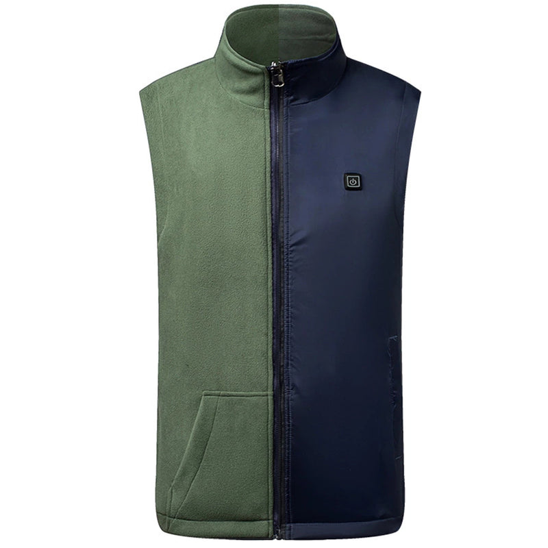 Electric USB Winter Heated Vest Men Women Heating Jacket Winter Body Warmer