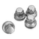 4PCS 19mm Alloy Wheel Nut Hex Replacement Part For X-Type S-Type AK10 Bolt Stud