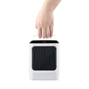 Minleaf Personal Space Heater 110-220V 50W Portable Electric Heater Quiet Table Fan Heater for Home Office