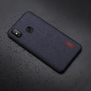 Bakeey Luxury Fabric Splice Soft Edge Shockproof Protective Case For Xiaomi Mi Max 3