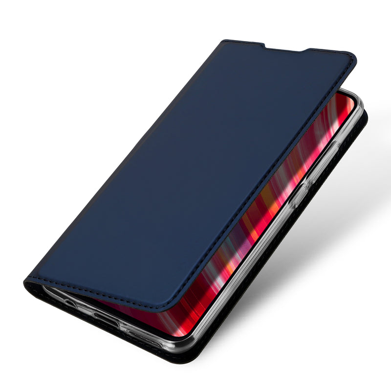 DUX DUCIS Flip Magnetic with Wallet Card Slot PU Leather Protective Case for Xiaomi Redmi Note 8 Pro