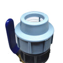 S60X6 IBC Ton Barrel Connector Garden Tap Thread Fitting Tool IBC Tank Adapter Brass Valve Acid and Alkali Resistant