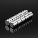 Effetool 10pcs N50 10x10mm Round Magnets Rare Earth NdFeB Neodymium Magnets