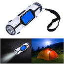 Portable Travel World Time Alarm Clock Electronic Calendar Multifunction LED Light Torch LCD Display