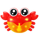 Crab Bubble Machine Musical Bubble Blower Maker Bath 7 Colorful Light Music Baby Kid