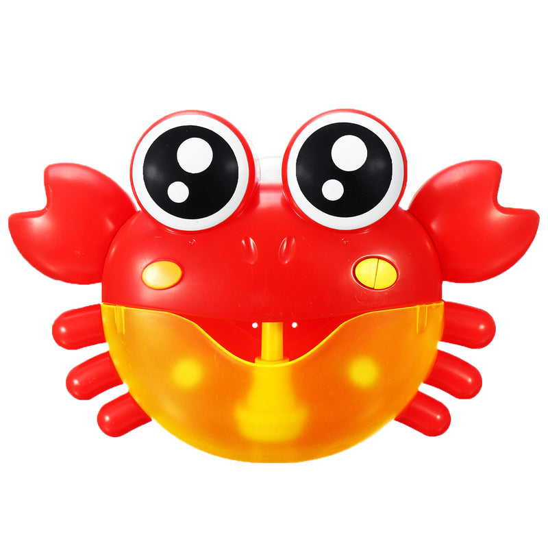 Crab Bubble Machine Musical Bubble Blower Maker Bath 7 Colorful Light Music Baby Kid