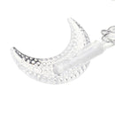 10M Moon Shape Warm White Colorful 100 LED String Fairy Holiday Light Home Decor EU Plug AC220V