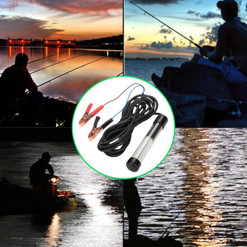 ZANLURE 12 Volt Submersible Deep Drop Underwater LED Fishing Lamp