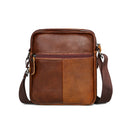 2L Men Genuine Leather Shoulder Bag Crossbody Messenger Handbag Outdoor Travel