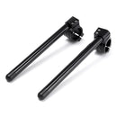 Pair 7/8"41mm Motorcycle Clip-on Bar Tube Handlebars CNC For Yamaha/Honda/GSXR