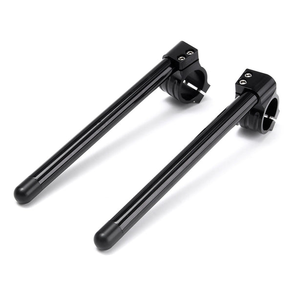 Pair 7/8"41mm Motorcycle Clip-on Bar Tube Handlebars CNC For Yamaha/Honda/GSXR