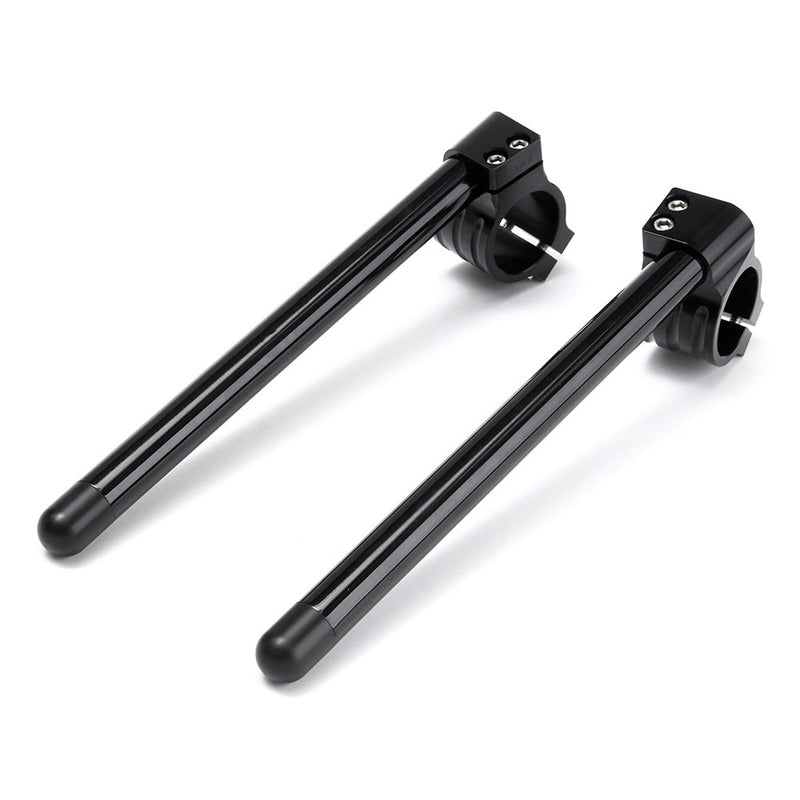 Pair 7/8"41mm Motorcycle Clip-on Bar Tube Handlebars CNC For Yamaha/Honda/GSXR