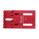 T1/T2 Aluminum Alloy Sawtooth Ruler Woodworking Gap Gauge Depth Measuring Ruler Marking Gauge Table Saw Slot Adjuster Mortise and Tenon Tool Tenonmaker