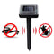 Ultrasonic Solar Powered Sonic Pest Animal Repeller Outdoor Garden Rat Snake Repellent