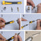 Wood Carving Tool Sharp Non-slip Handle Crafts Art Hobby Sculpture Cutter Tool with 5Pcs Blades