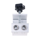 Aluminum Alloy Pocket Hole Jig Metal Drill Guide with Woodworking Clamp and 9.5mm Drill Bit Kit Pocket Screws