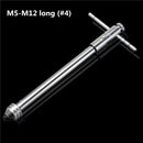 M3-M8 M5-M12 Reversible T Handle Ratchet Tap Wrench