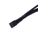 27cm 4Pin 1 to 3 4Pin Adapter Cable PWM Temperature Controlled Cooling Fan Power Adapter Extension Cable Lead Wire