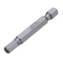 BROPPE 10Pcs Magnetic Hexagon Hex Screwdriver Bits H1.5/H2/H2.5/H3/H4/H5/H6 1/4 Inch Hex Shank Screwdriver Set For Bosch