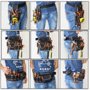 Multifunctional Electrician Tool Bag Pockets Waist Bag Hardware Repair Storage Bag
