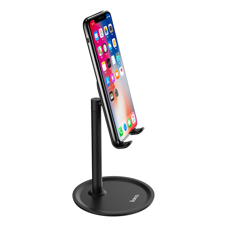 Hoco Aluminum Alloy Desktop Phone Holder Tablet Stand For 4.7-8.0 inch Smart Phone Tablet PC