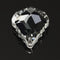 10PCS 38MM Chandelier Clear Crystal Glass Maple Leaf Pendant Lamp Prisms Part Decor