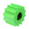 Green Chain Slider With Lower Roller For Kawasaki KX250F 06-16 KX450F 06-15