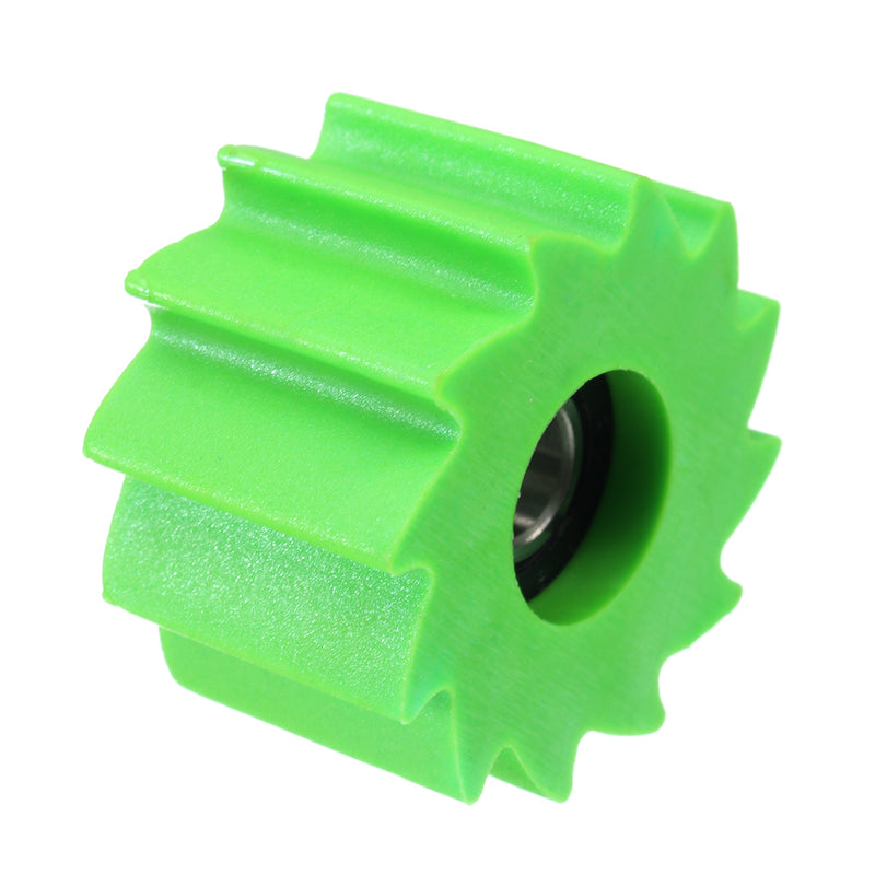 Green Chain Slider With Lower Roller For Kawasaki KX250F 06-16 KX450F 06-15