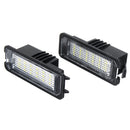 LED License Number Plate Lights Lamp 12V 3W 6000K Pair for VW Golf 4 5 6 7 6R Passat B6