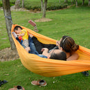 Naturehike Portable Single & Double Hammock Outdoor Parachute Nylon Fabric Hanging Bed