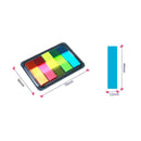 XIAOMI Ecosystem Deli 9060 Fluorescent Colorful Indication Classification Stickers Cute Pad Memo Classification Labels School Office Stationery Supplies